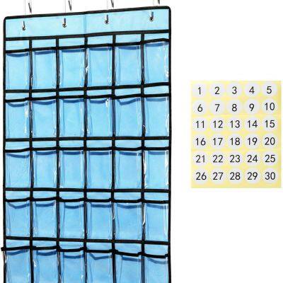 Classroom Pocket Chart Organizer,Cell Phones Calculator Holder,Hanging Wall Organizers photo-3