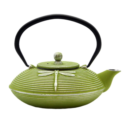 Cast Iron Teapot Set Stove Top Tea Kettle With Cups Japanese Style Tetsubin Tea Gift Set, 26 oz With Stainless Steel Infuser