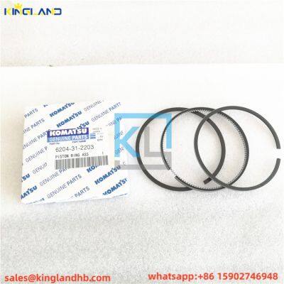 Engine Parts 4D95 Piston Ring Set 6204-31-2203 Fit for Komatsu photo-5