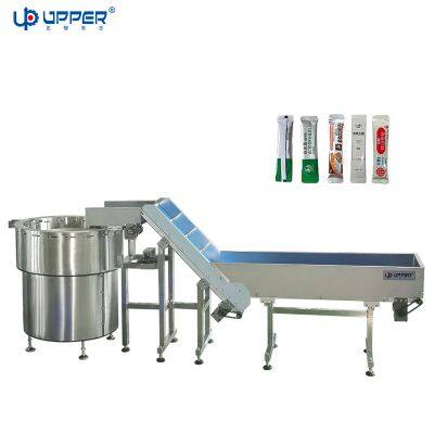 Small Solid Beverage Substitute Powder Centrifugal Turntable Pouch Separator Sachet Sorting Machine Auxiliary Packaging Machines