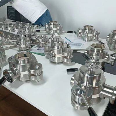 Alphadock WIP/CIP Passive Wash Valve Manual OEB5 Split Butterfly Valve Pharma Machinery Containment photo-5