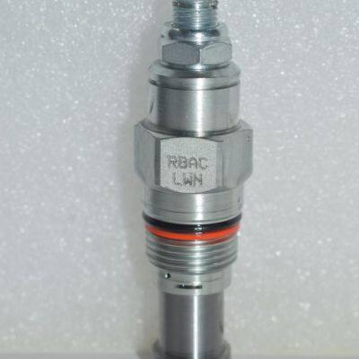 Pilot-Operated Flow Cartridge Valve, Direct-Acting Pressure Relief Valve with T10A Port RBACLWN