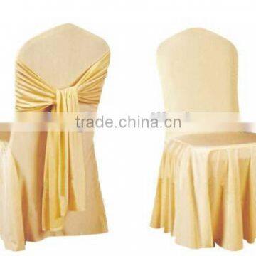 elegant high quality spandex chair cover with /without wings, lycra chair cover