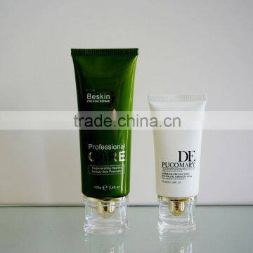 Hand Lotion packaging tube cosmetic plastic tube,soft tube
