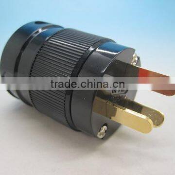 First-rate Quality Practical UL Listed Australia sound power plug/Argentina loudspeaker plug/australia 3 pin sound plug