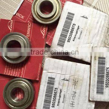 grooved ball bearing 6204-Z-V DIN 625 9503086675 spare part for Linde forklift truck 141 145