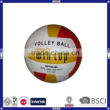 PVC Machine Stitced Volleyball with high quality