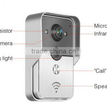 2015 newest wifi door bell ring with camera with high quality