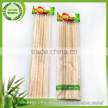 Natural Healthy Good Quality Bulk Wholesale Bamboo Skewer Flat photo-4
