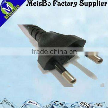 PC ABS material plug in power supply with EU standard Brazil type