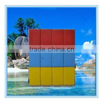 School Furniture Clothes Closet Design ABS Plastic Handle Personal Locker/Staff Locker