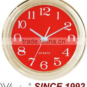 Cheap Hand Painted Plastic Wall Clock