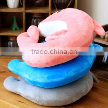 Dolphin Plush u Pillow/plush Dolphin Nap Pillow/plush Animnal Guard U Pillow photo-2