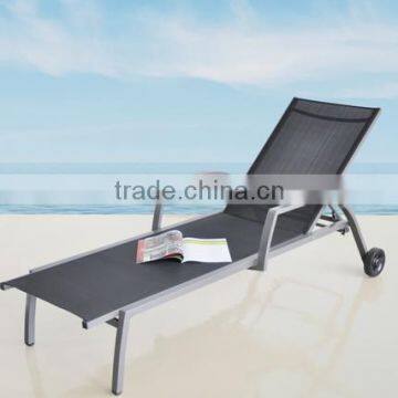 New Design Swimming Pool Furniture Lounger Folding Lounger Sun Lounger Parts photo-2