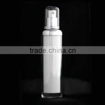 50ml cosmetic pump clear bottles