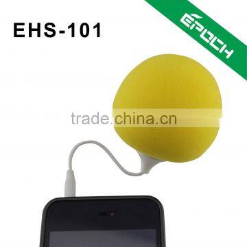Novelties 2014 Mini Golf Speaker Mini Mp3 Speaker With 3.5mm Audio Cable