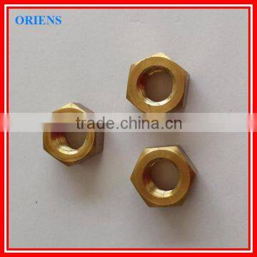 customized non-standard nut, brass nut, Hexagon brass nut,custom thicken