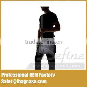 Polyester Grey Anti-theft messenger bag for men your logo                        
                                                                                Supplier's Choice