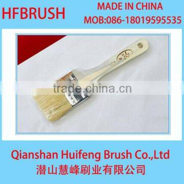 Bristle wooden wall brush