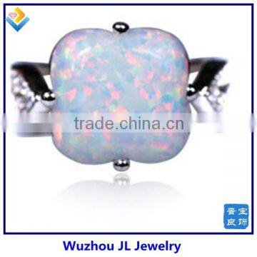 Fasion Silver Jewelry Design Opal Ring Silver Big Stone Opal Ring Hot Sale In Turkey