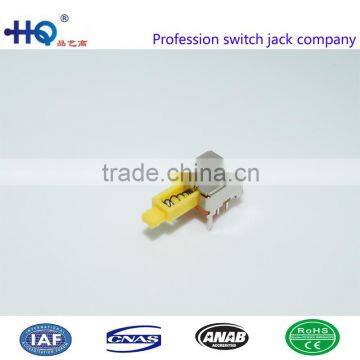 Affordable price push button reset switches,with yellow knob, PS-22E02