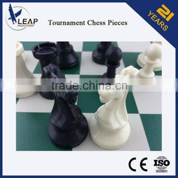 Durable Tournament plastic chess pieces