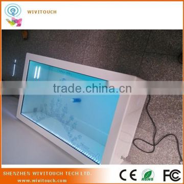 lcd transparent display for advertising look thru lcd display