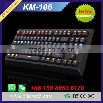 87 keys multi-color backlit mechanical keyboard                        
                                                                                Supplier's Choice