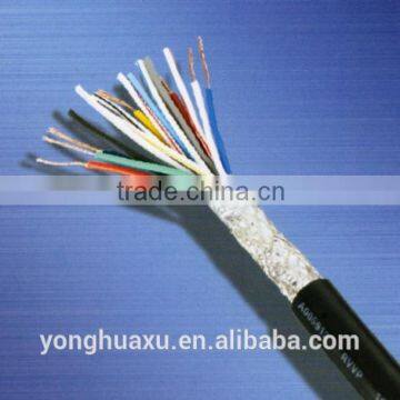 300/500V multicores copper conductor PVC insulated and sheathed 8X6mm2 KVV control cables for instruments