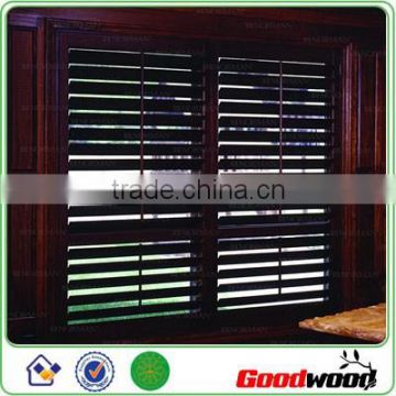 Basswood material antique wood shutter