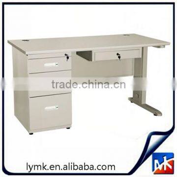 Modern Office Metal Desk With Three drawers