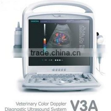 Poatable veterinary ultrasound