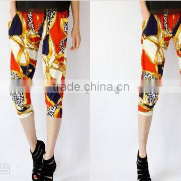 Harem Sweat Pants Latest Fashion Designs 2015 Sublimation Printed