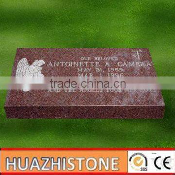 xiamen best quality brown granite baby tombstone price