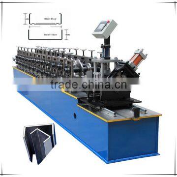 drywall system stud track forming machine