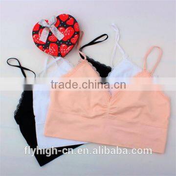 Logo Custom Made Fitted Yoga Bra Sports Bra Wholesale