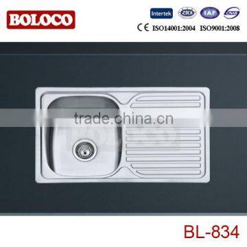 Single Bowl on Drainer Water Sink for Australia BL-834 photo-2