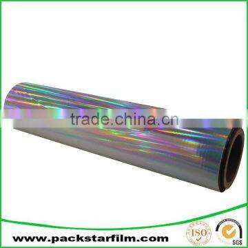Manufacture Custom Metallized Transfer Bopp Holographic Film