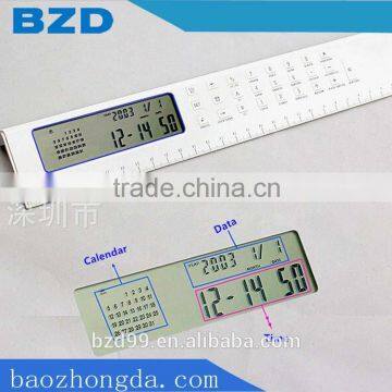 Promotion Multi-functional Electronic Ruler Calculator with Digital Clock