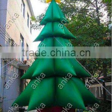 Dancing inflatable christmas tree indoor