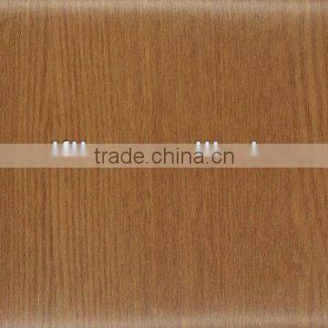 oak colored pvc wooden design laminating film