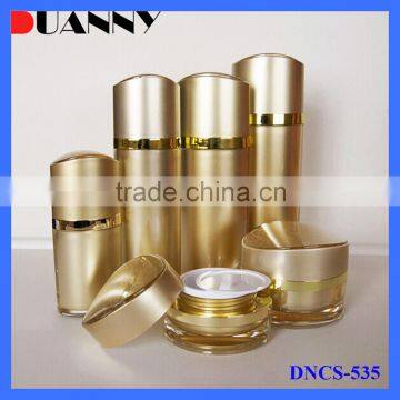 60ml Gold Acrylic Lotion Bottle Packaging,60ml Gold Lotion Bottle