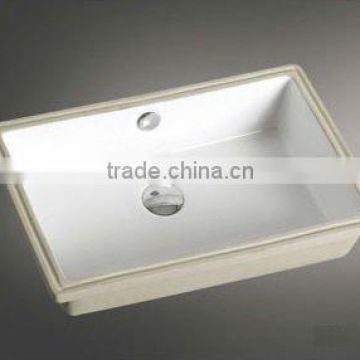 High quality square ceramic under counter basin/bathroom sink (BSJ-509 )