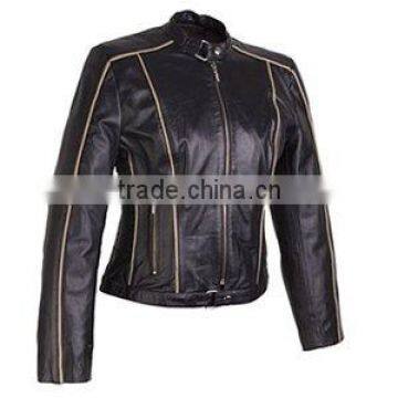 Best Black Women Fashion Leather Jacket