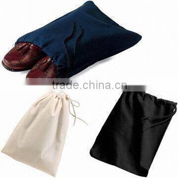 Lead-free 100% Recycled Material Cheap Non Woven Drawstring Shoe Bag