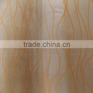 double layer polyester jacquard window curtain