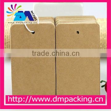 kraft paper garments tags price tag for clothing