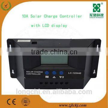 10A PWM solar charge controller with LCD display