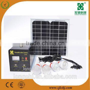 solar home lighting kit with 20watt solar panel led solar light