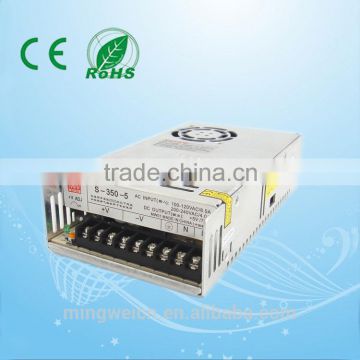 Hot selling power supply 350w 5v 12v 15v 24v 48v input 220v output 5v power supply